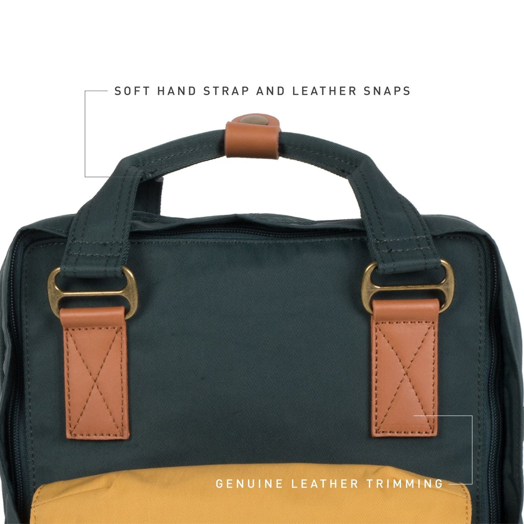 Doughnut Macaroon - Slate Green X Yellow