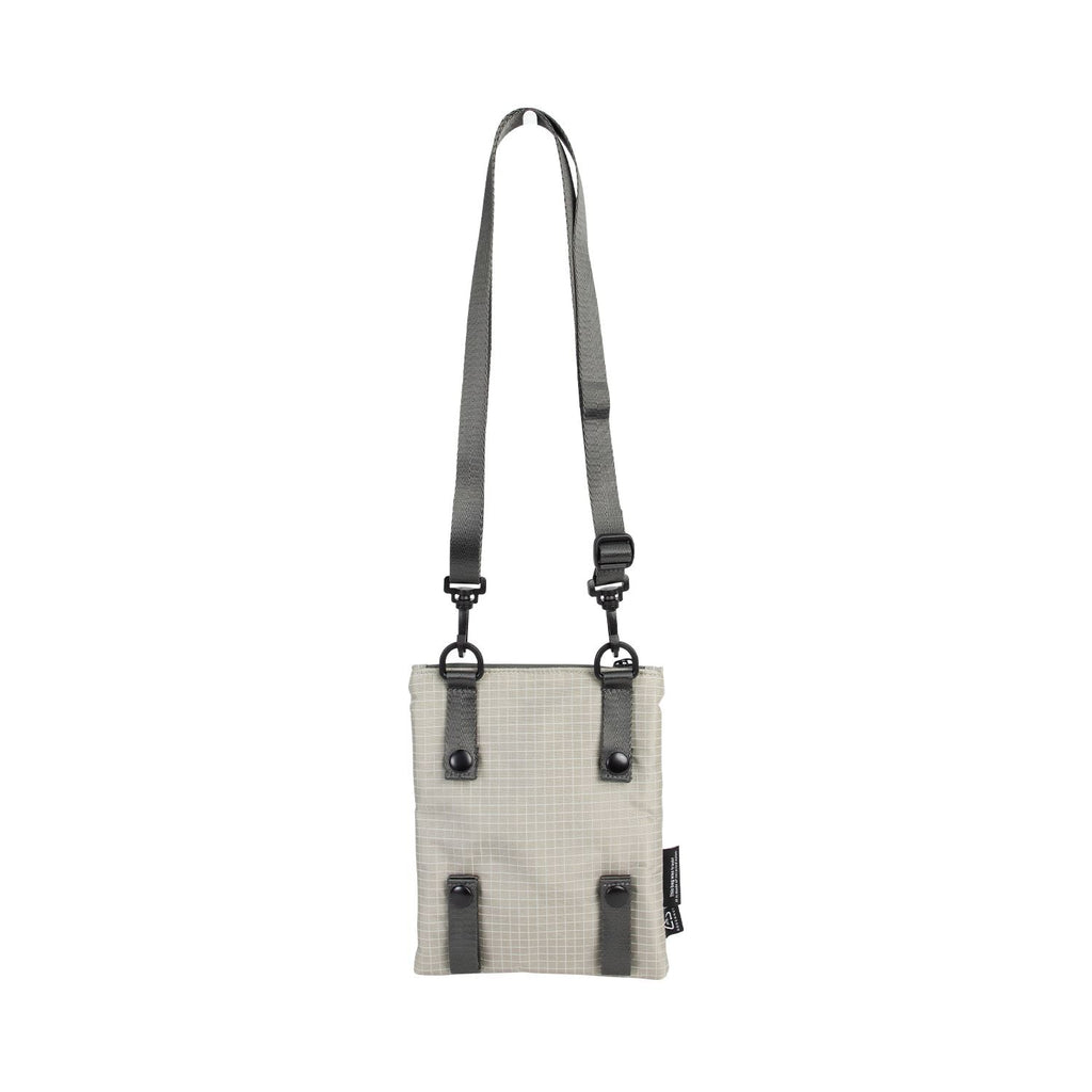 Doughnut Teleport Street Cruise Series Crossbody Bag - Light Grey X Teal