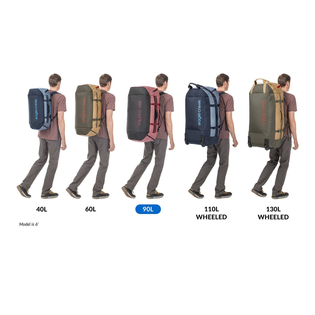 Eagle Creek Cargo Hauler Duffel 90L (Safari Brown)