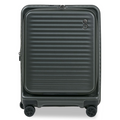 Echolac Celestra 28" Large Upright Luggage With Front Access Opening (Olive Green)