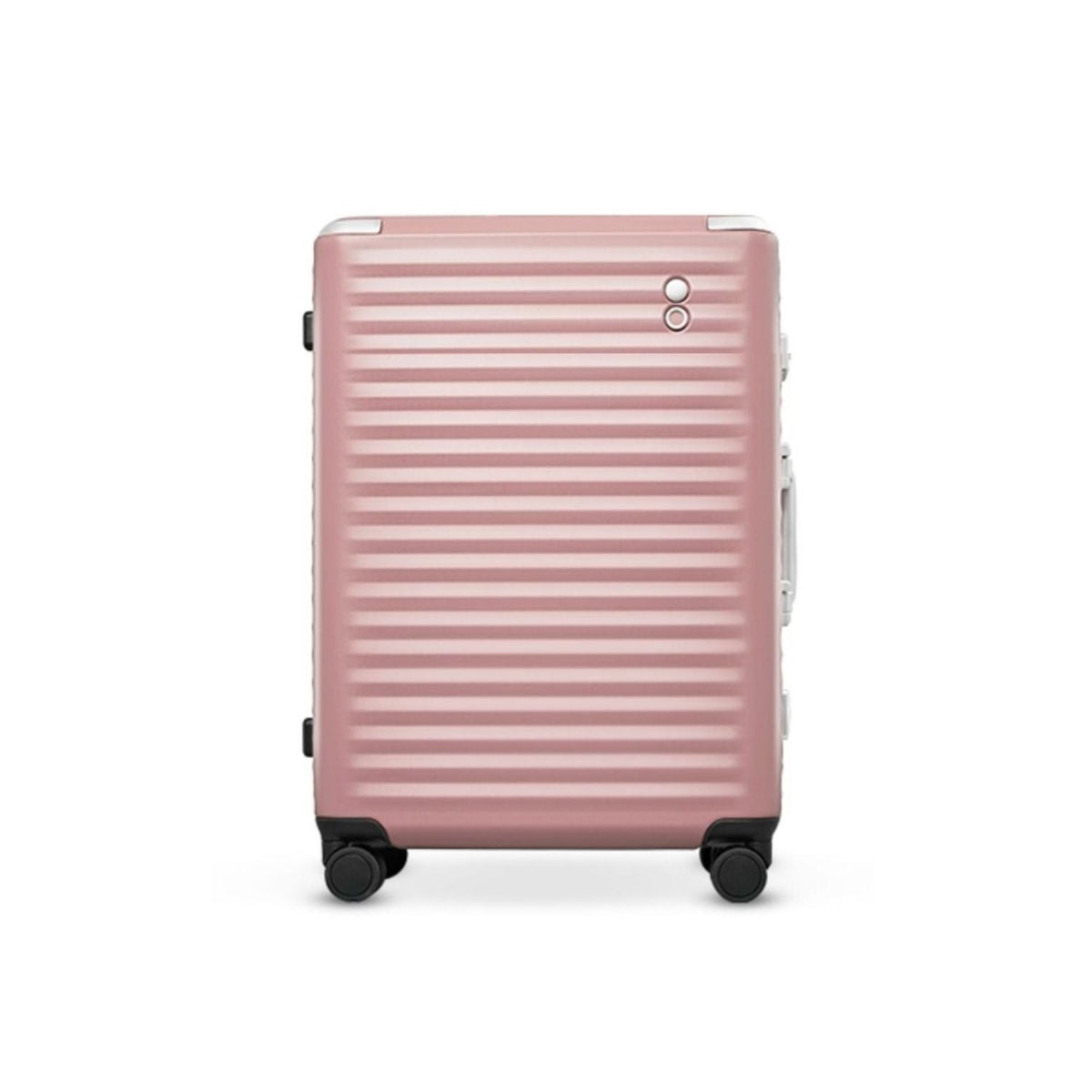 Echolac Celestra Aluminium Frame 20" Carry On Luggage with Silent Spinner Wheels (Pink)