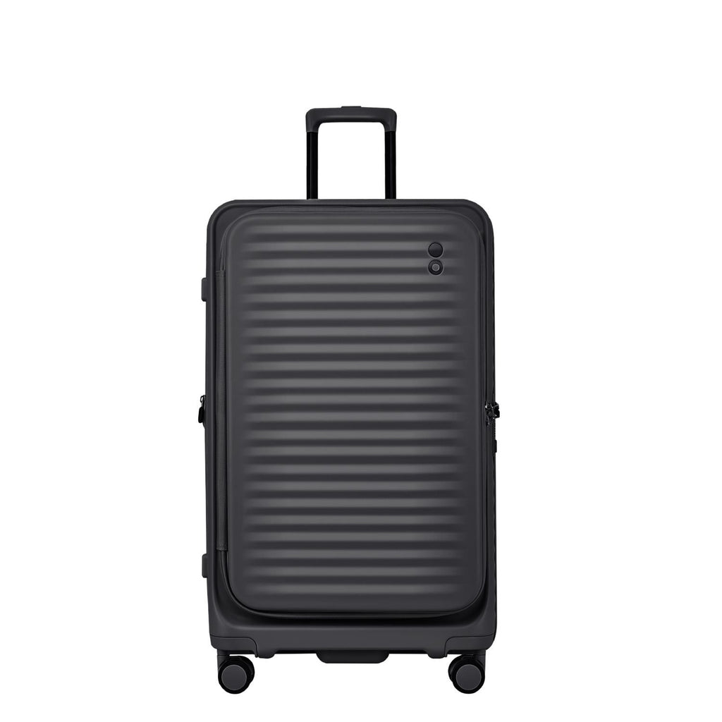 Echolac Celestra Supertrunk KF 28" Large Luggage With Front Access Opening (Black)
