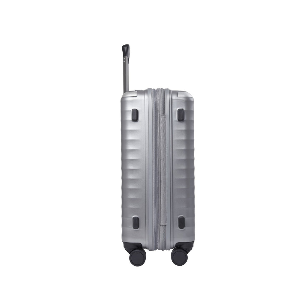 Echolac Elise SLX 20" Carry On Expandable Luggage - Spinner With Brake (Silver)