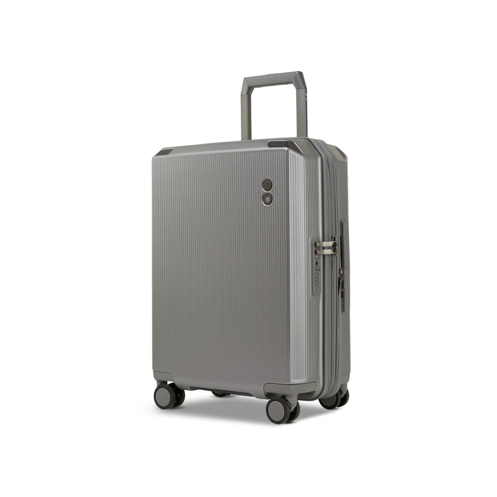Echolac Nexus 20" Carry On Expandable Luggage (Silver)