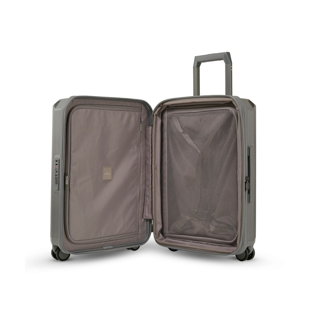 Echolac Nexus 24" Medium Expandable Luggage (Silver)