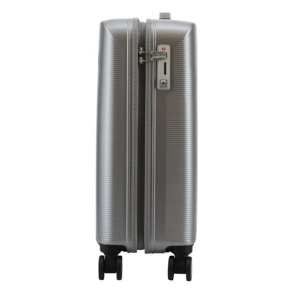 Echolac Pc Smart 28" Upright Large Luggage Spinner - Silver