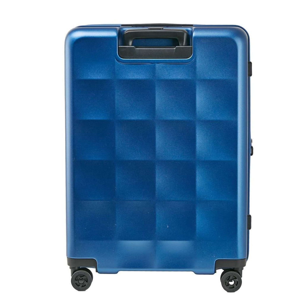 Echolac Square FX 24" Carry On Expandable Luggage With Front Access Opening (Blue)