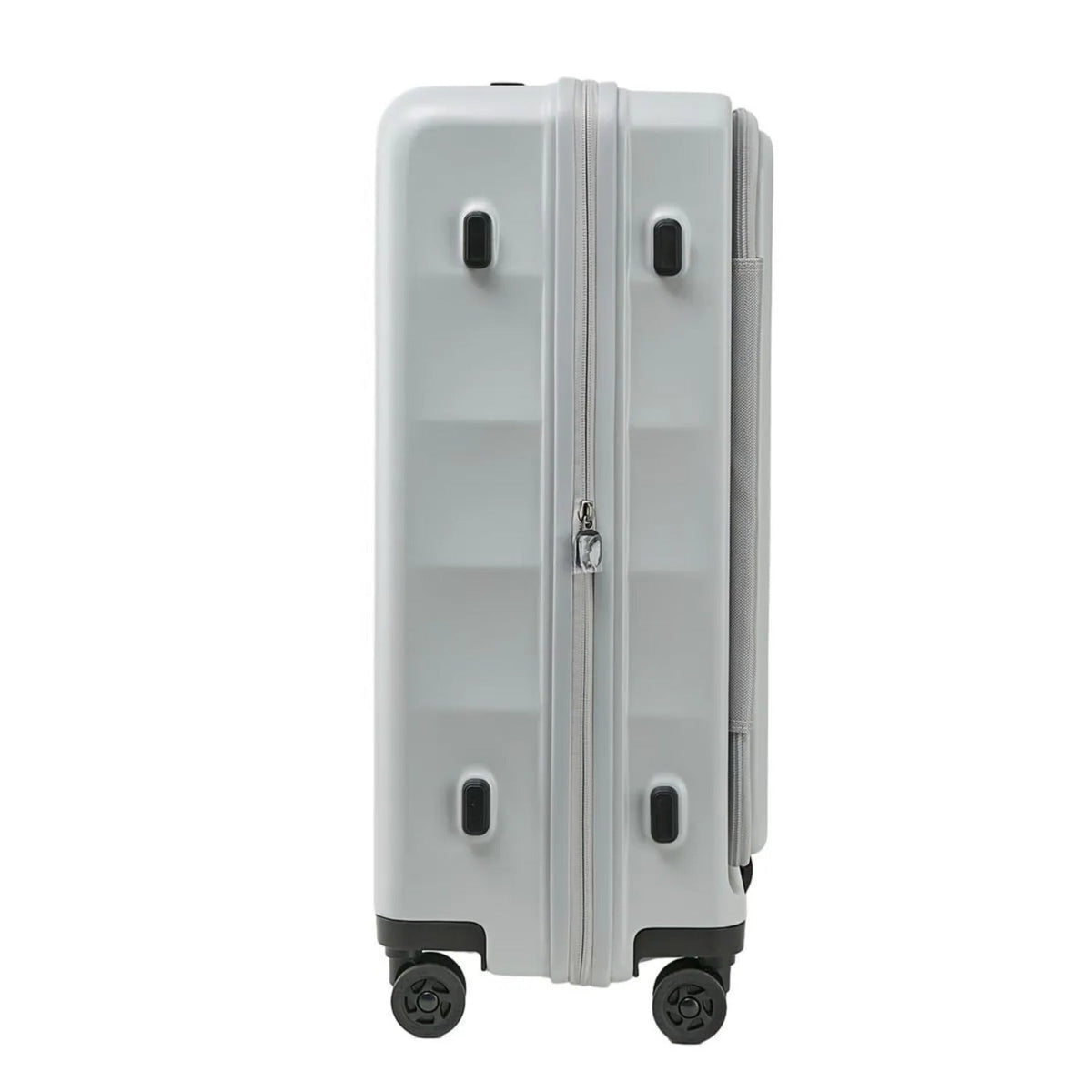 Echolac Square FX 24" Medium Expandable Luggage (Grey)