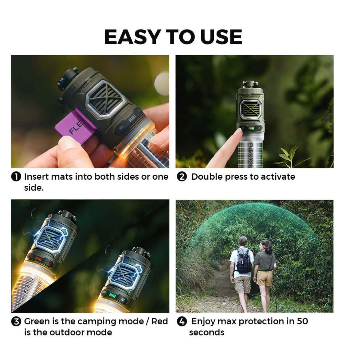 Flextail Mosquito Tiny Repellent Small - Green