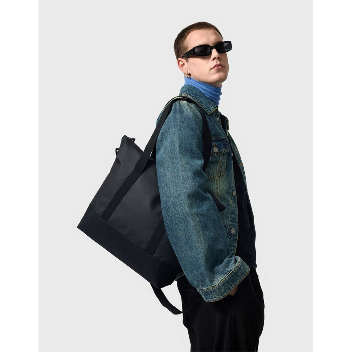 Gaston Luga Dash Shopper Tote - Black
