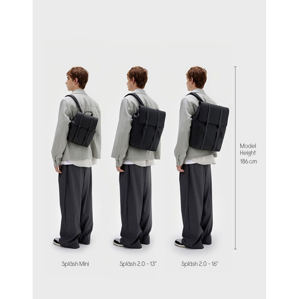 Gaston Luga Splash Backpack 2.0 13" - Black