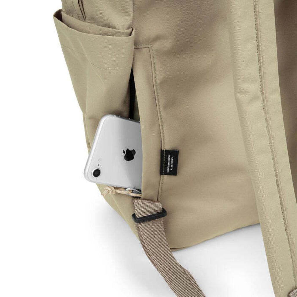 Hellolulu Carter Backpack Recycled (Fog Khaki)