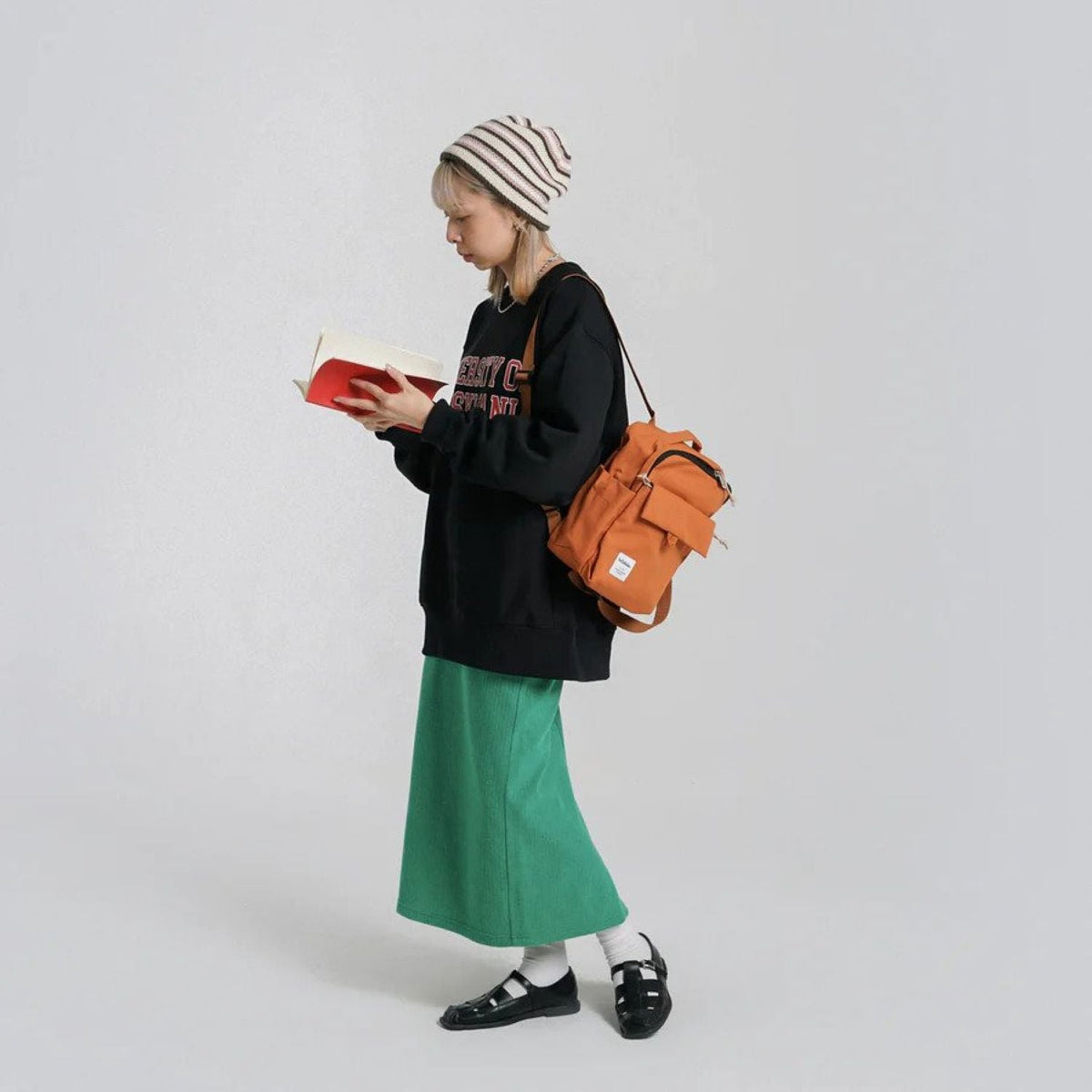 Hellolulu Carter Jr. Mini Daypack Recycled (Bombay Brown)