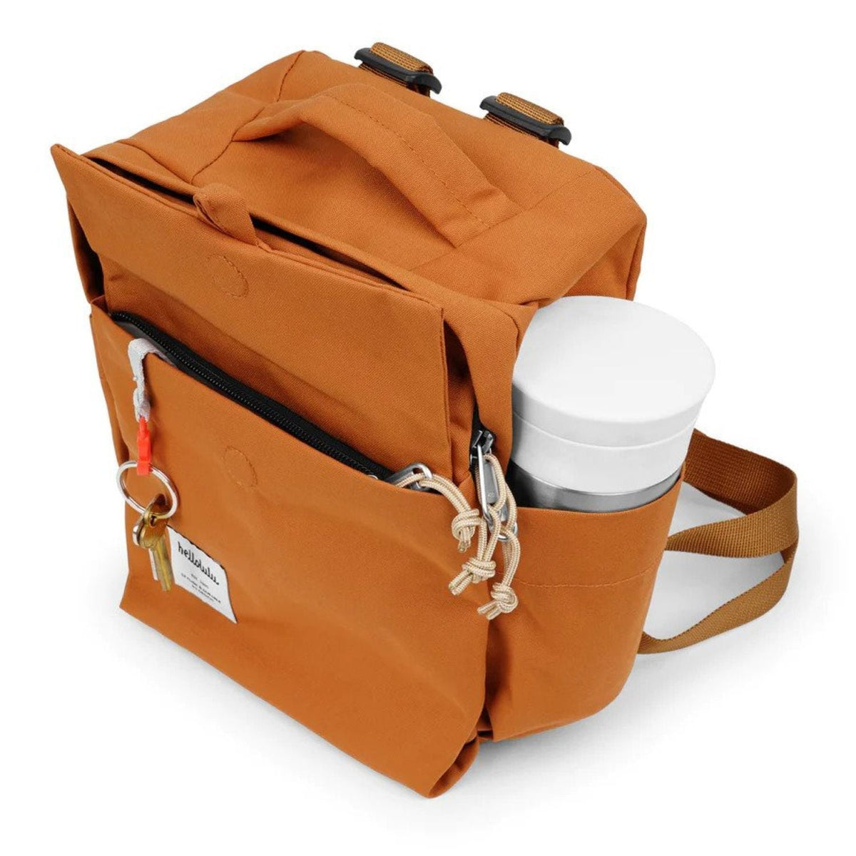 Hellolulu Carter Jr. Mini Daypack Recycled (Bombay Brown)