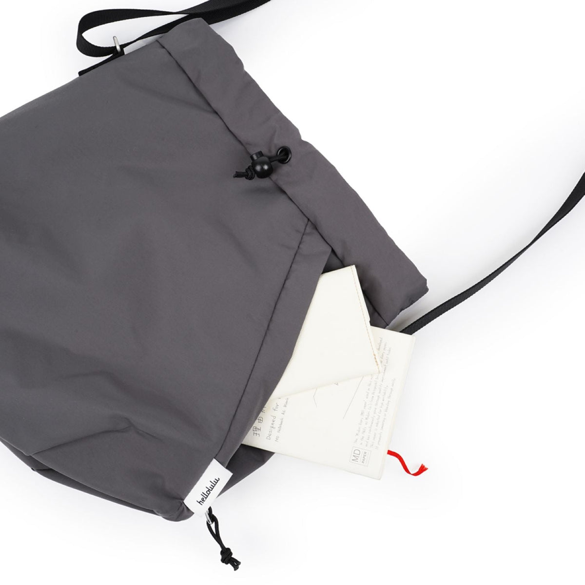 Hellolulu Cowan 2 Sided Bucket Bag (Iron Gray)