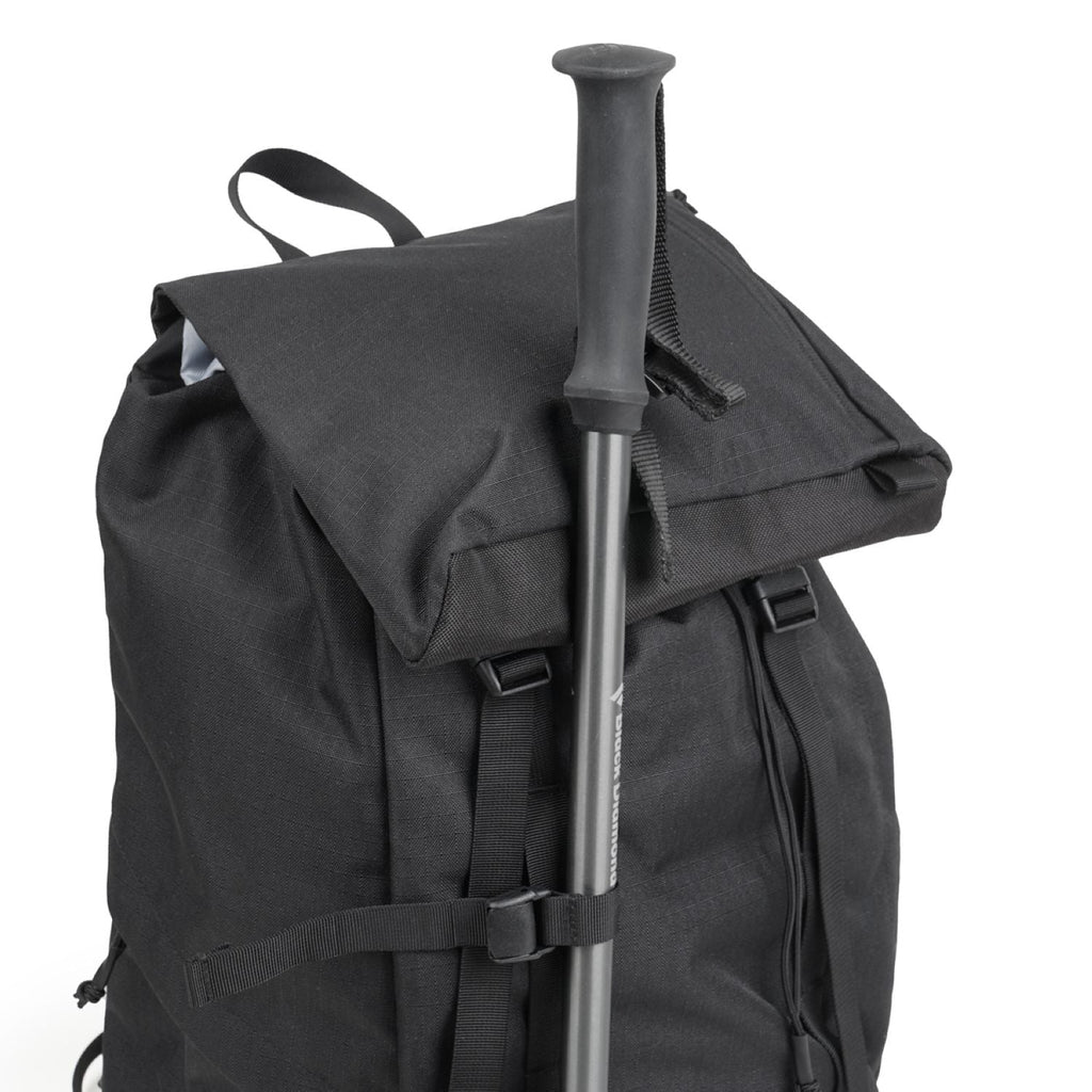 Hellolulu Gio Utility Flap Backpack L Recycled (Charcoal Black)