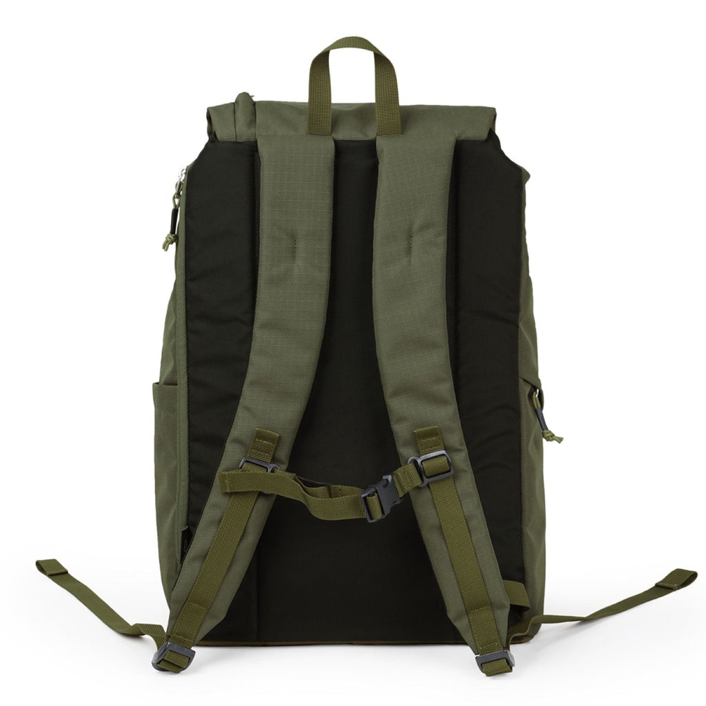 Hellolulu Gio Utility Flap Backpack L Recycled (Olive Drab)