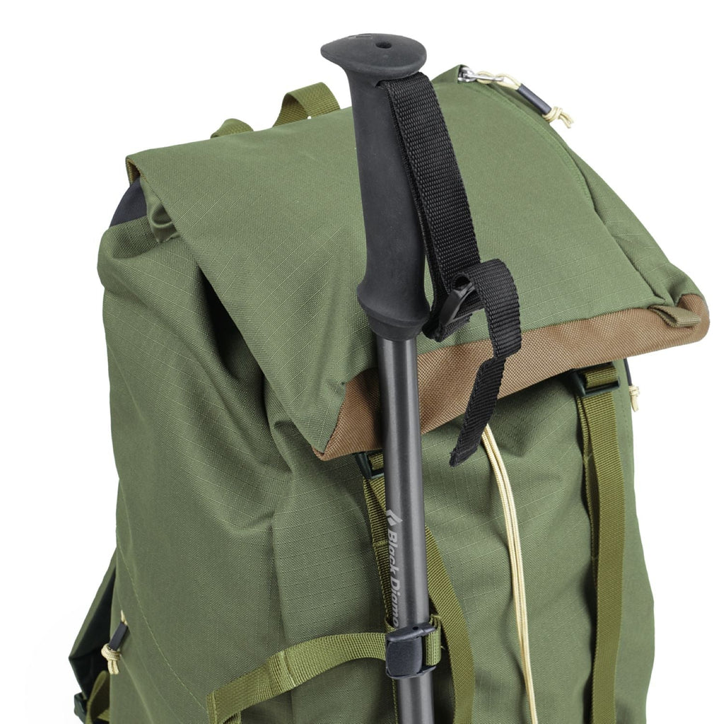 Hellolulu Gio Utility Flap Backpack L Recycled (Olive Drab)