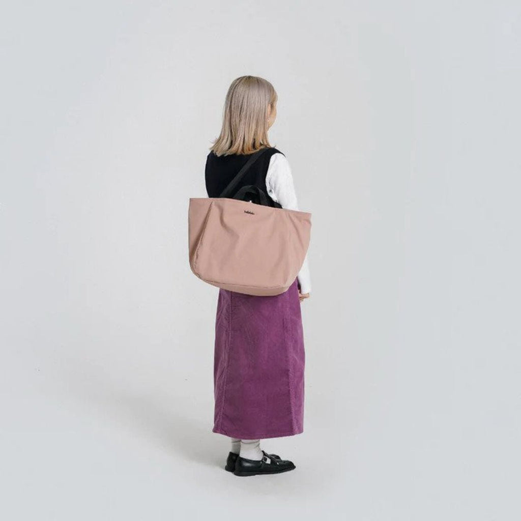 Hellolulu Jake Double Sided 2 Way Tote Recycled (Cloud Pink/Linen)