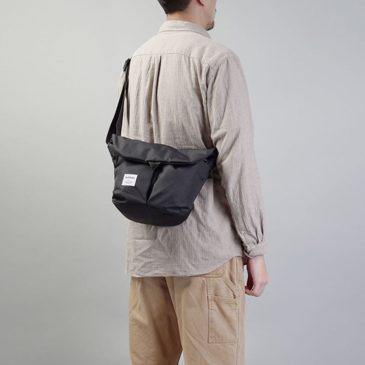 Hellolulu Kasen Shoulder Bag (Black)