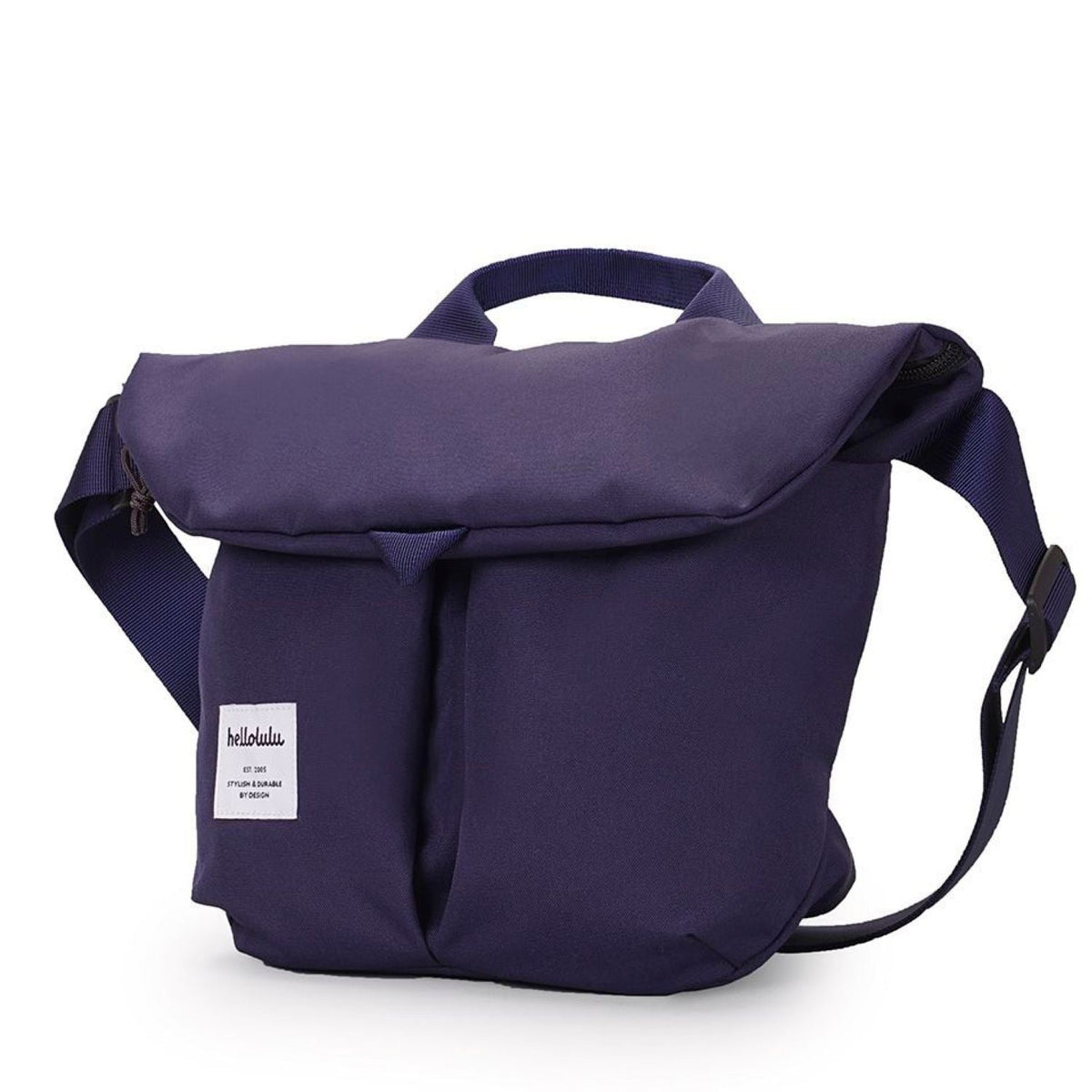 Hellolulu Kasen Shoulder Bag (Dark Blue)