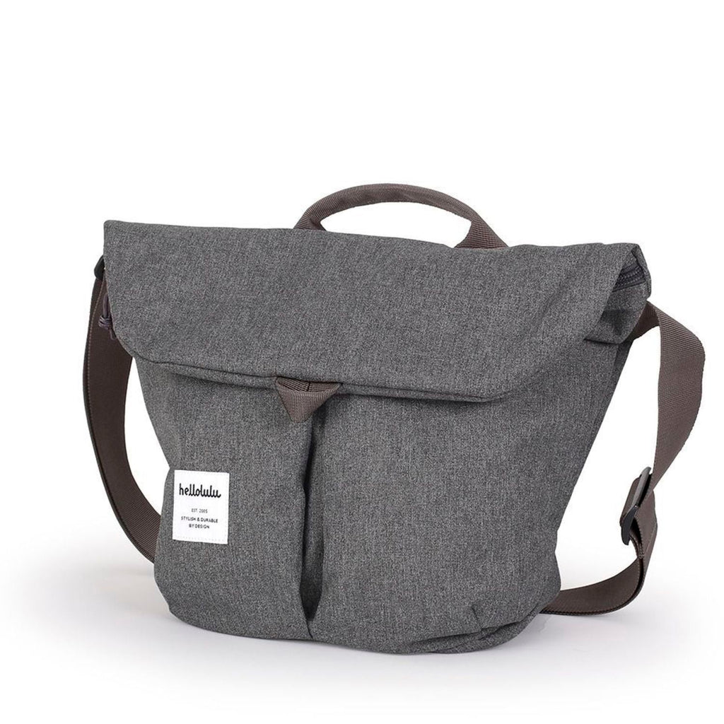 Hellolulu Kasen Shoulder Bag (Pebble Gray)