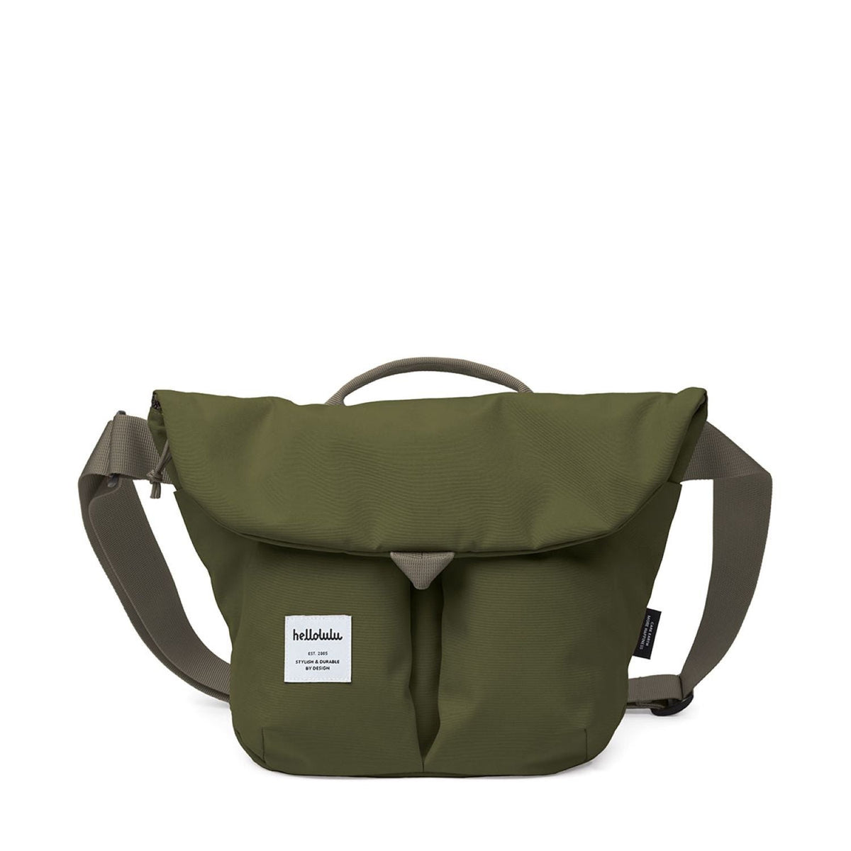 Hellolulu Kasen Shoulder Bag Recycled (Capulet Olive)