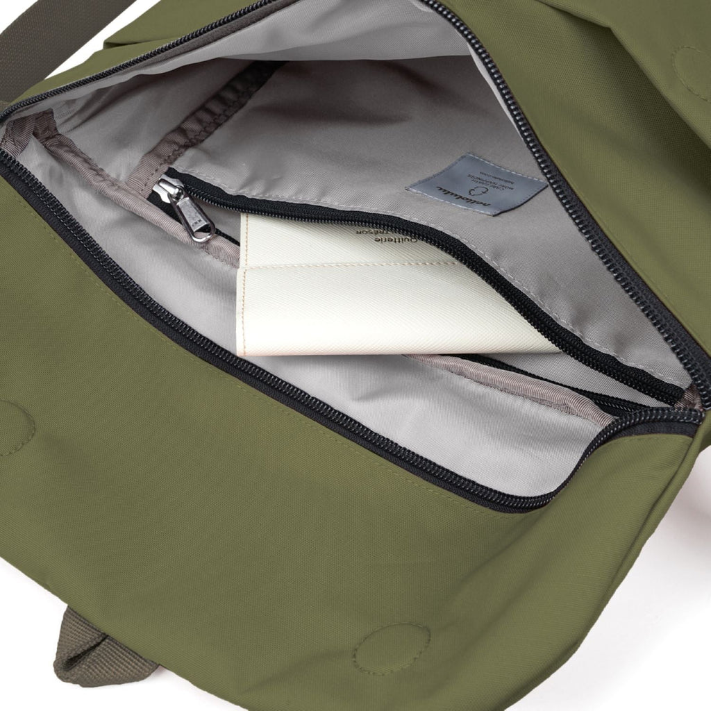 Hellolulu Kasen Shoulder Bag Recycled (Capulet Olive)