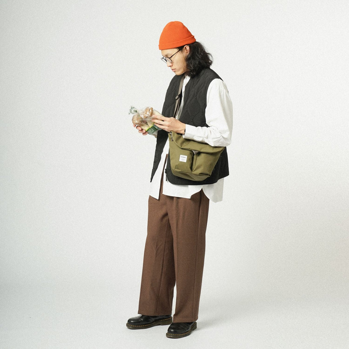 Hellolulu Kasen Shoulder Bag Recycled (Capulet Olive)