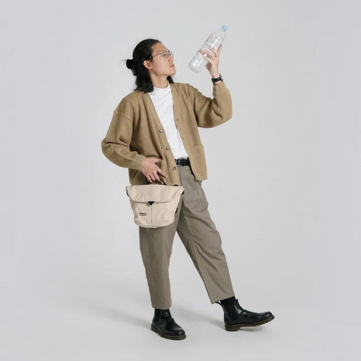 Hellolulu Kasen Shoulder Bag Recycled (Milk)