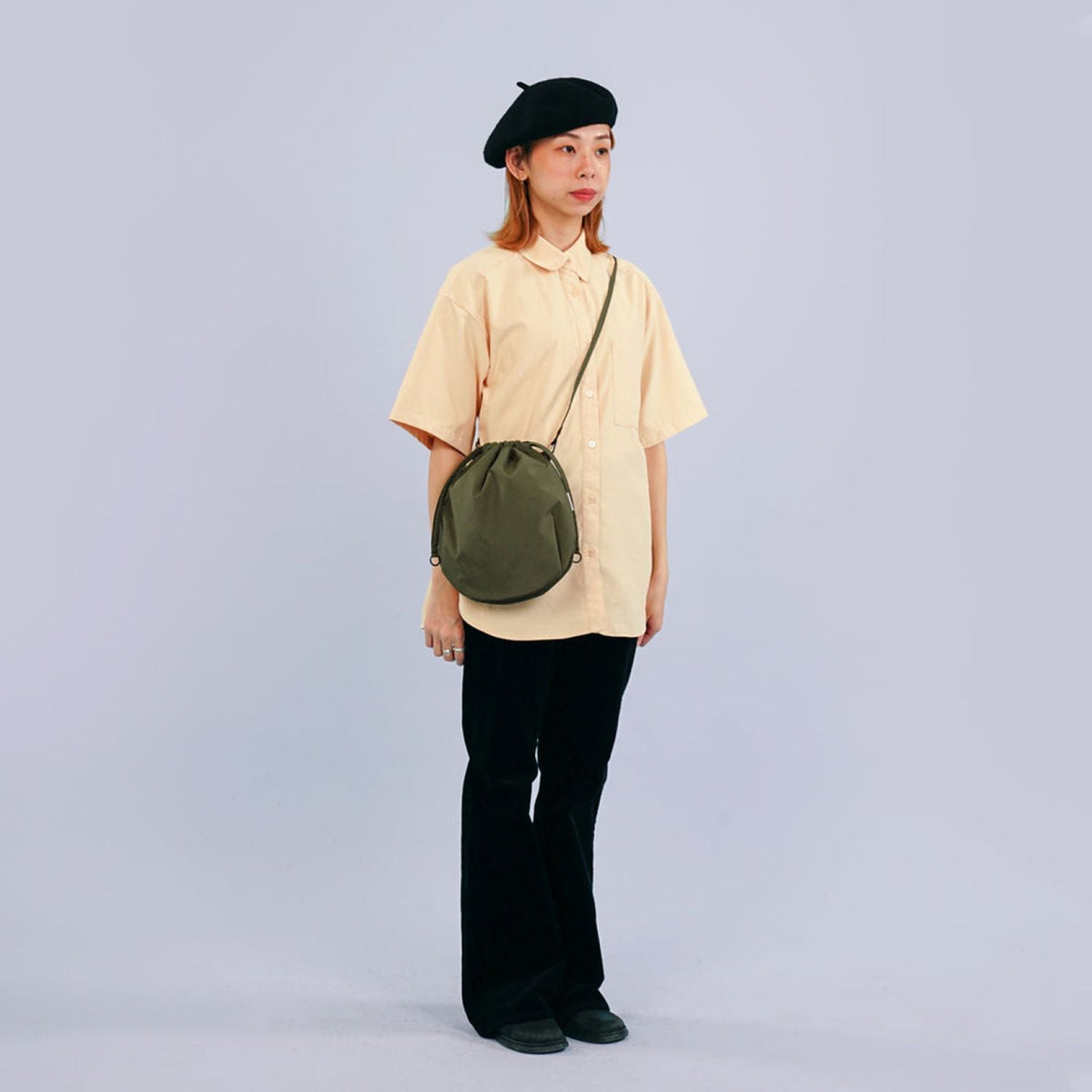Hellolulu Kate 2 Way Oval Sling L (Kale)