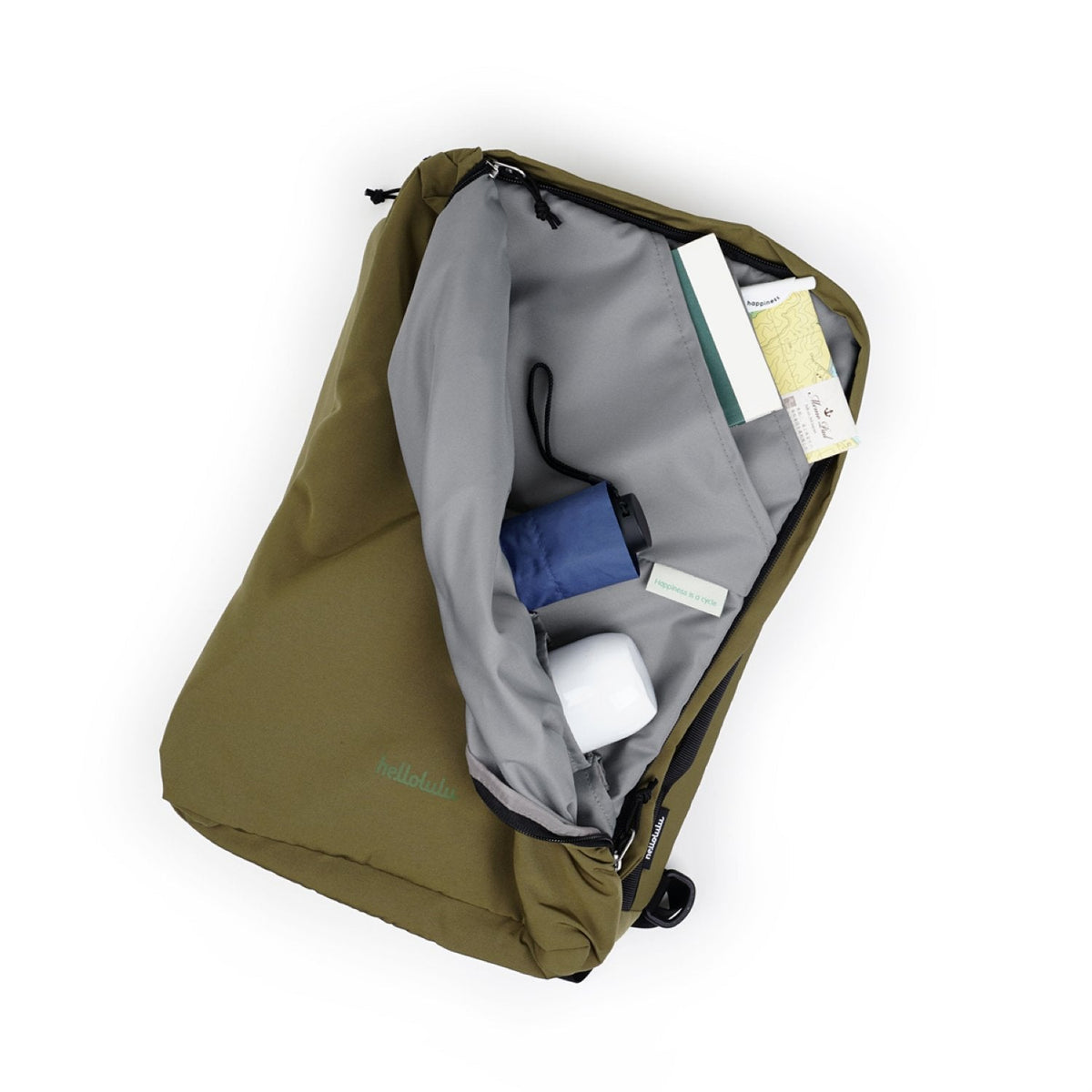Hellolulu Kell 3-Way Briefpack Recycled (Avocado)