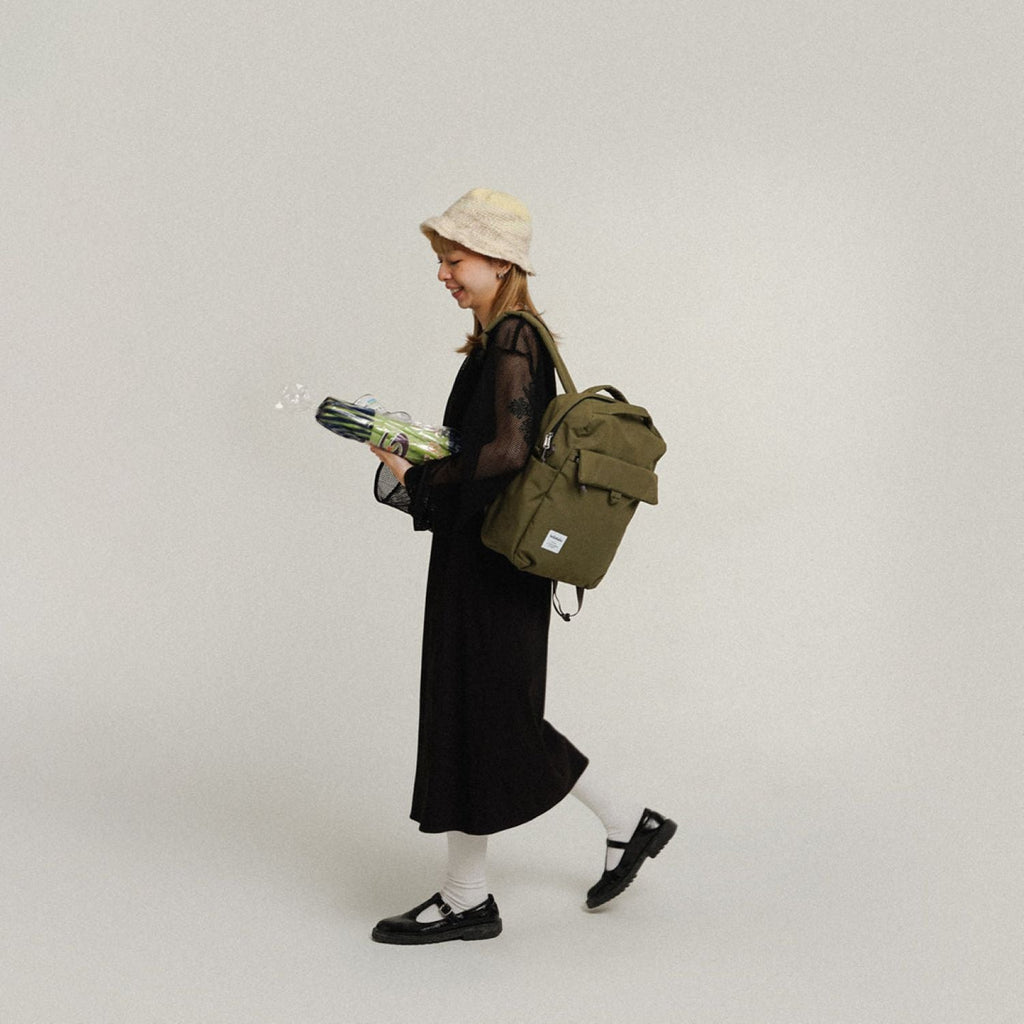 Hellolulu Mini Carter Backpack Recycled (Capulet Olive)