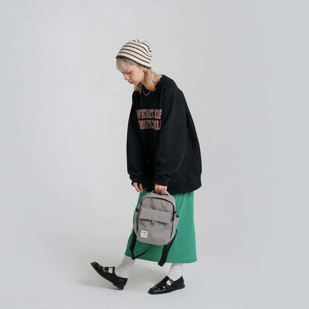 Hellolulu Mini Carter Backpack Recycled (Soft Gray)