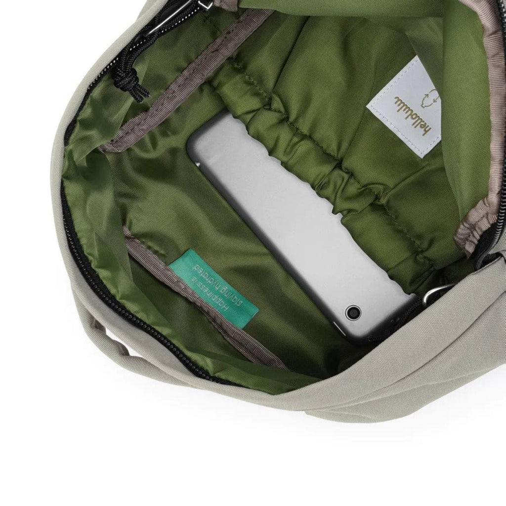 Hellolulu Mini Carter Backpack Recycled (Soft Gray)