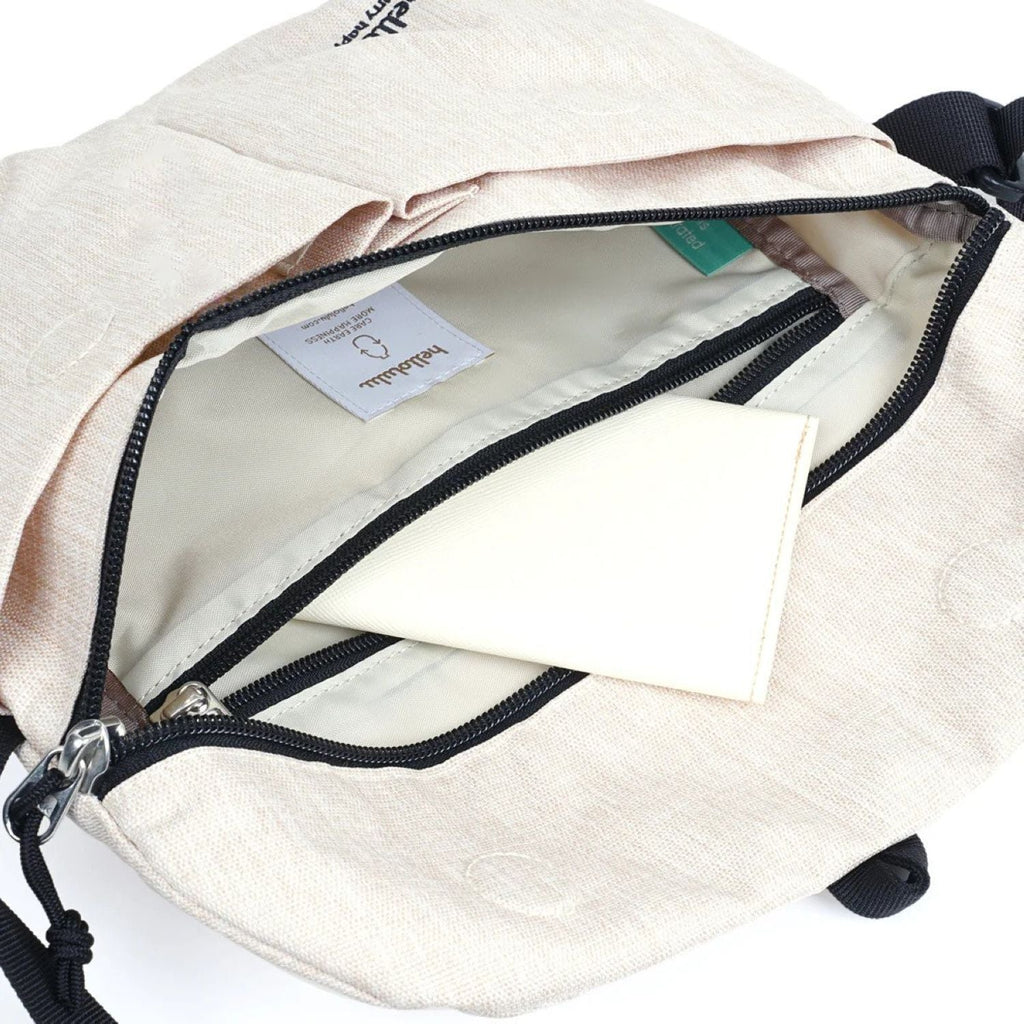 Hellolulu Mini Kasen Shoulder Bag Recycled (Milk)