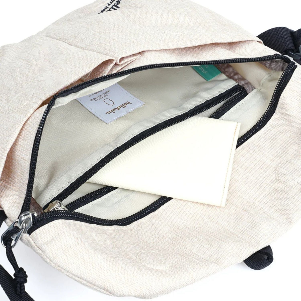 Hellolulu Mini Kasen Shoulder Bag Recycled (Milk)