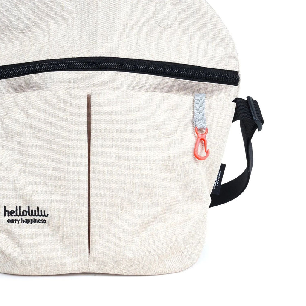Hellolulu Mini Kasen Shoulder Bag Recycled (Milk)