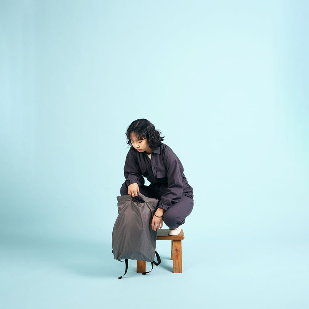 Hellolulu Ode Packable Totepack Eco Edition (Shark Gray)