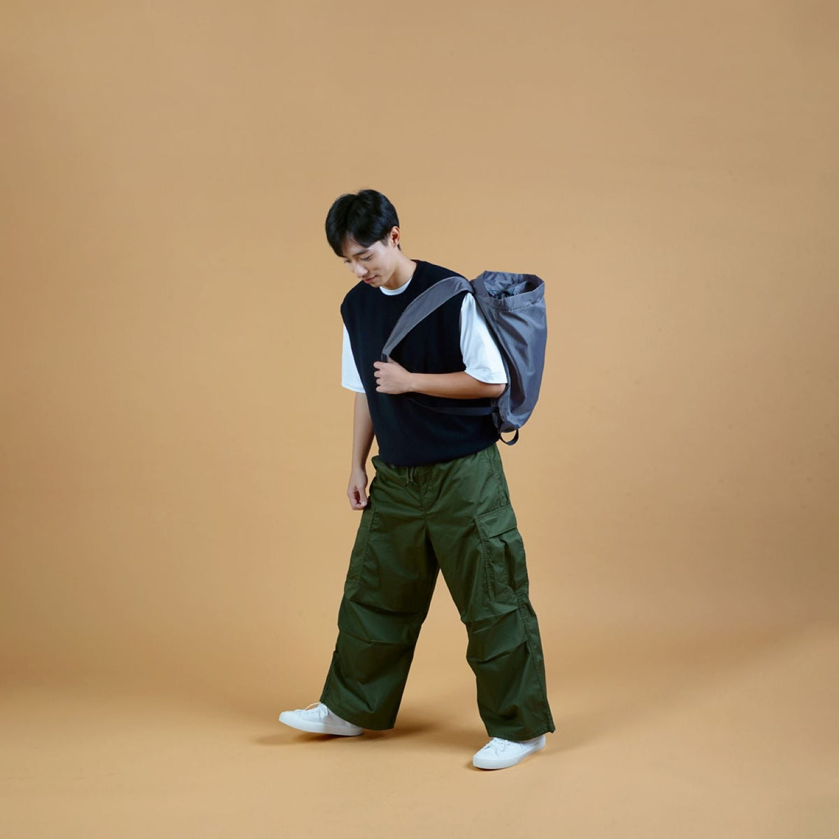 Hellolulu Ode Packable Totepack Eco Edition (Shark Gray)