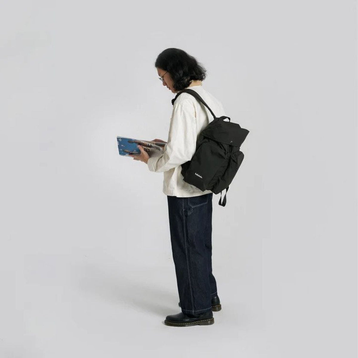 Hellolulu Oliver Day Pack L (Soul Black)