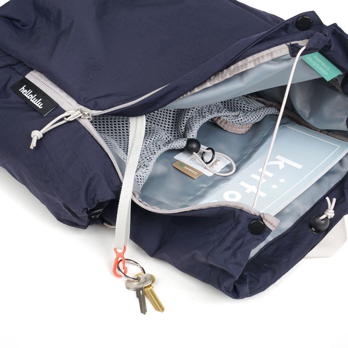 Hellolulu Rowan Backpack Recycled (Peacoat)