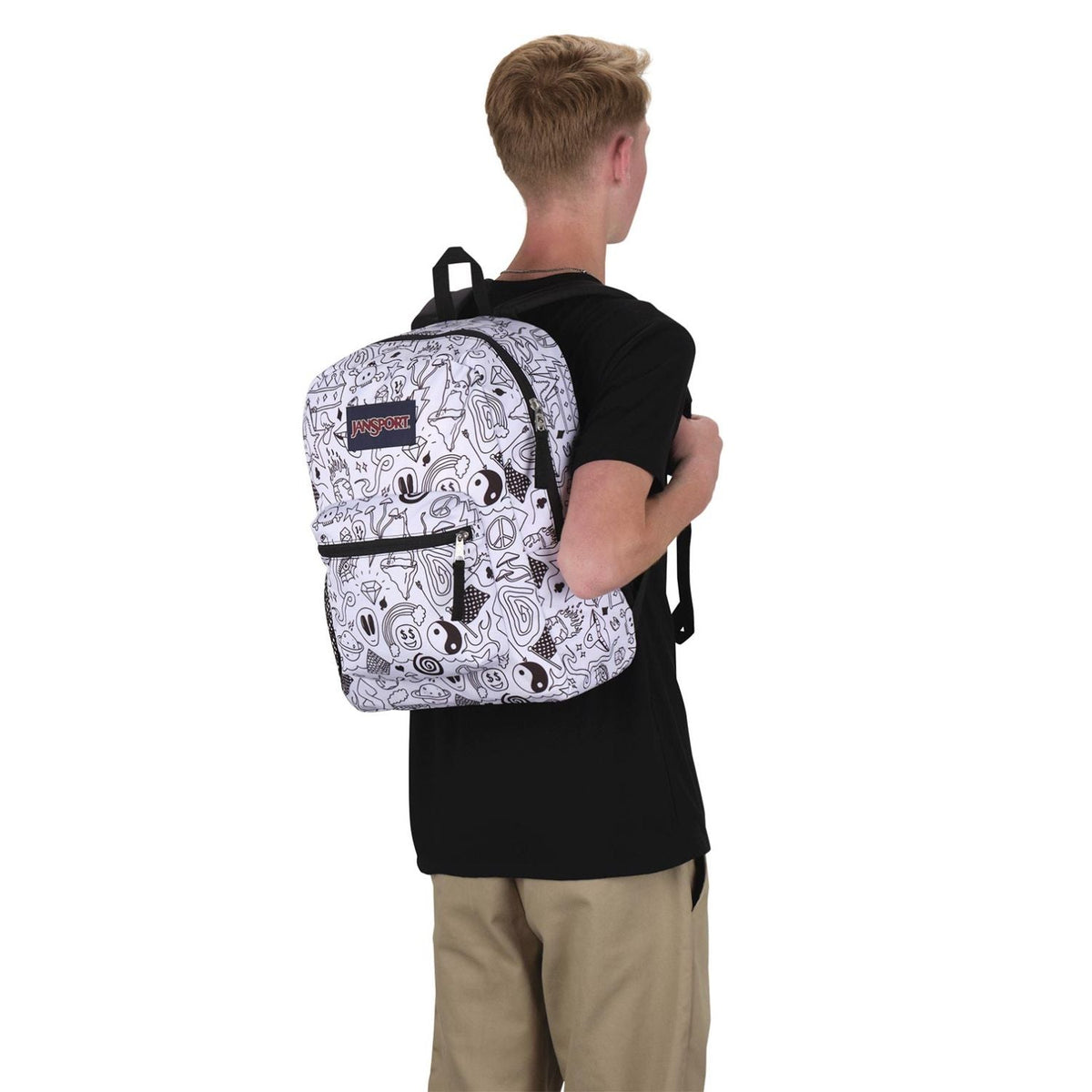 Jansport Cross Town Backpack - Broken Broadcast