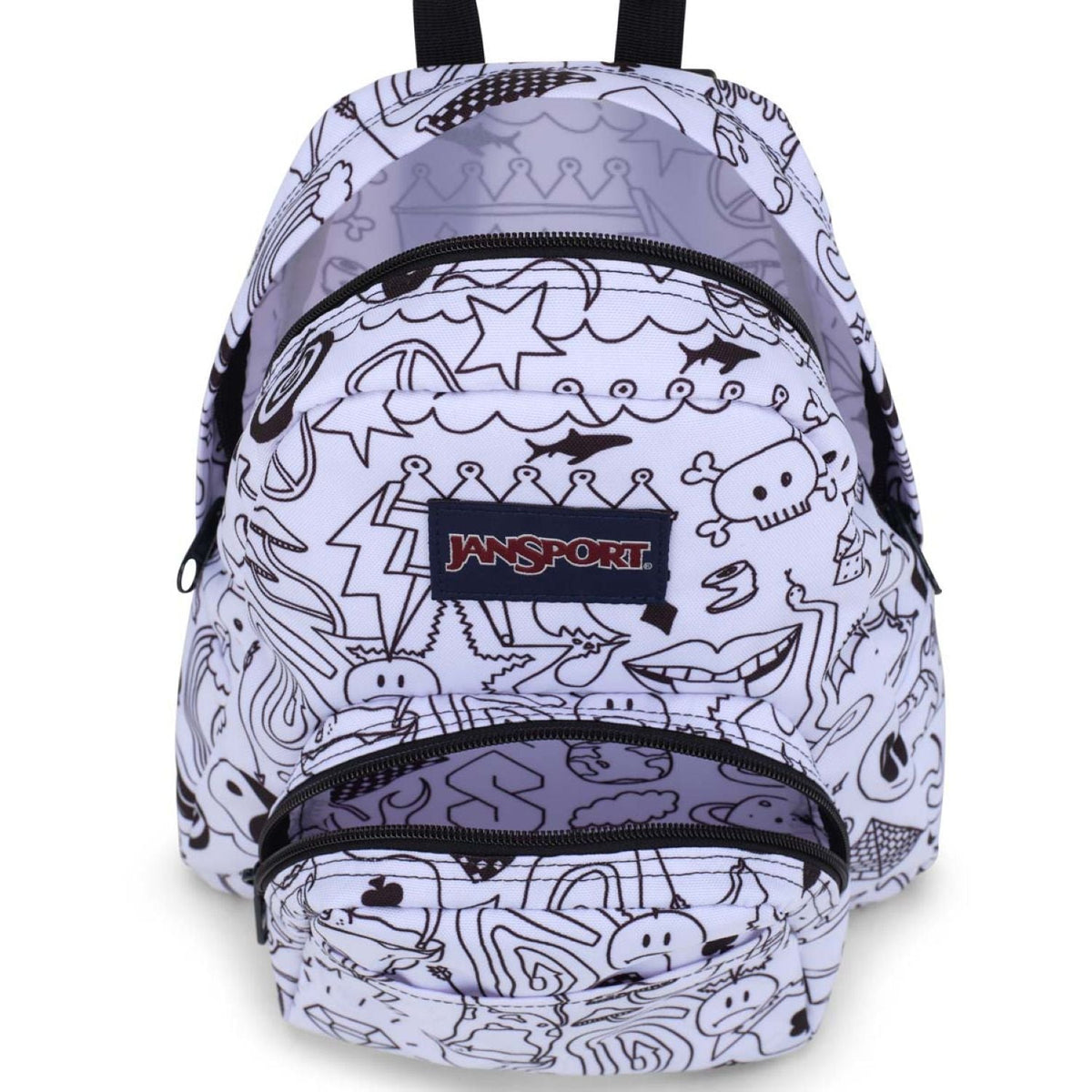Jansport Half Pint Mini Backpack - Broken Broadcast