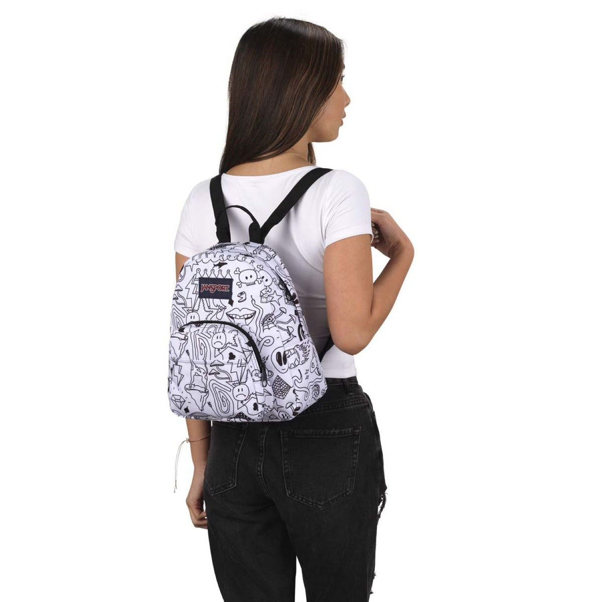 Jansport Half Pint Mini Backpack - Broken Broadcast