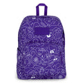 Jansport Superbreak Plus Backpack - Dub Doodle Purple