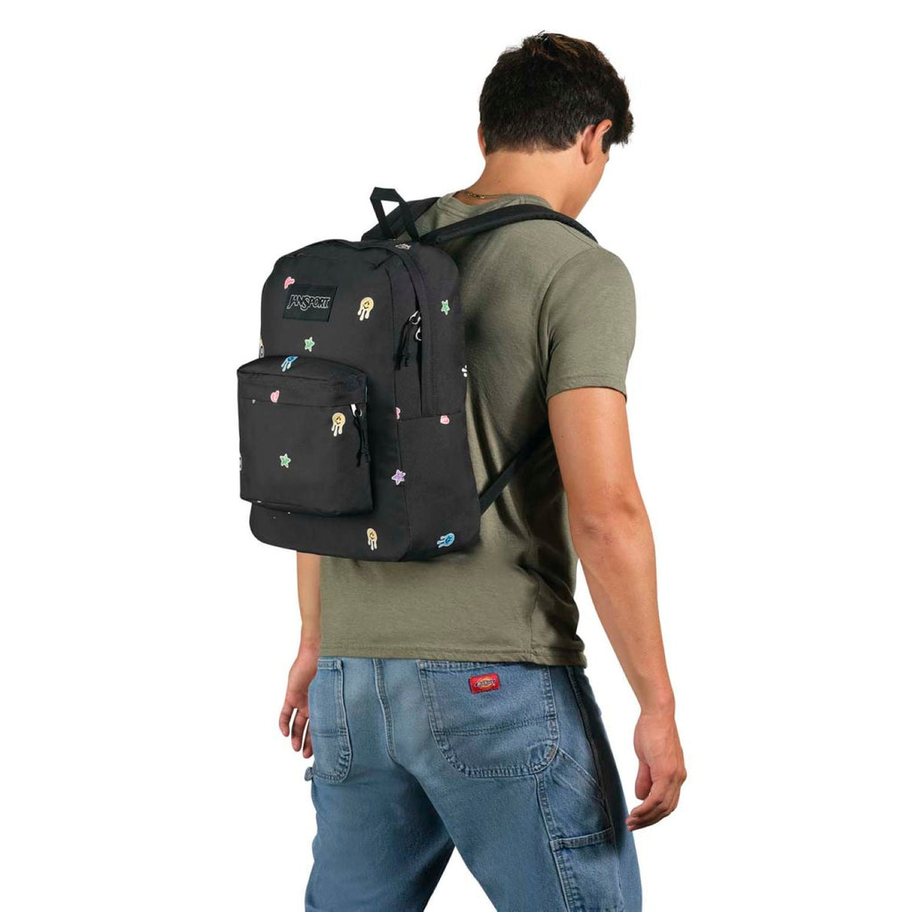 Jansport Superbreak Plus Backpack - Silly Stickers