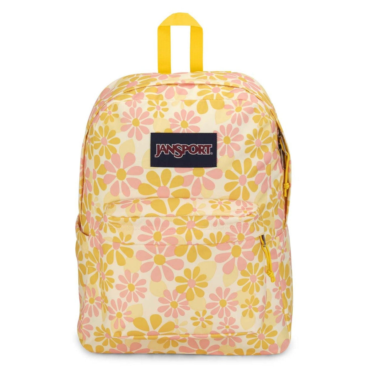 Jansport Superbreak Plus Backpack - Skip Daisy Yellow