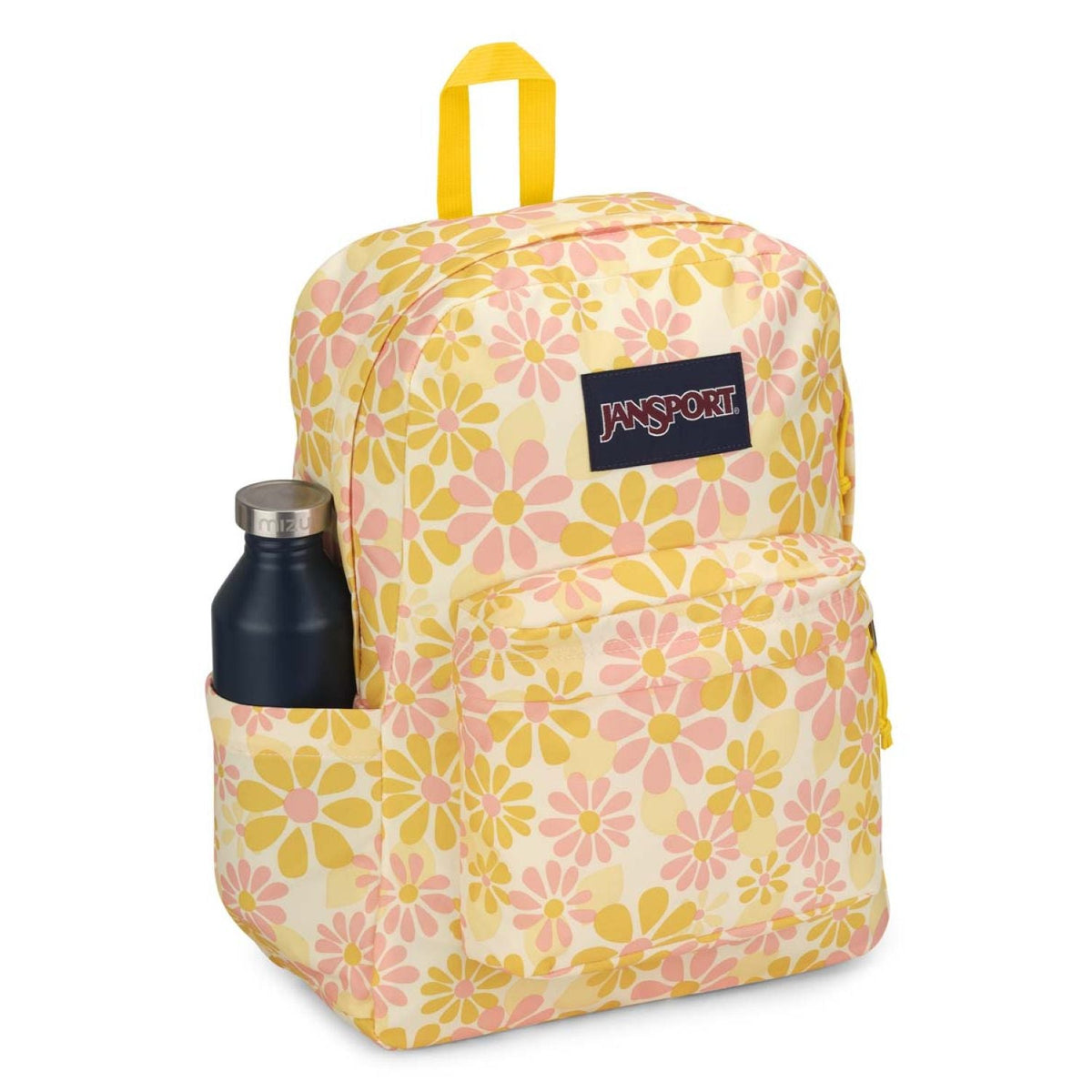 Jansport Superbreak Plus Backpack - Skip Daisy Yellow