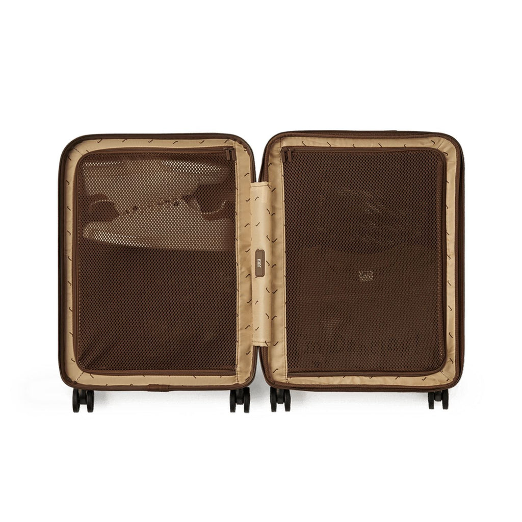 July Carry On Light Polycarbonate 21" Luggage - Dark Brown
